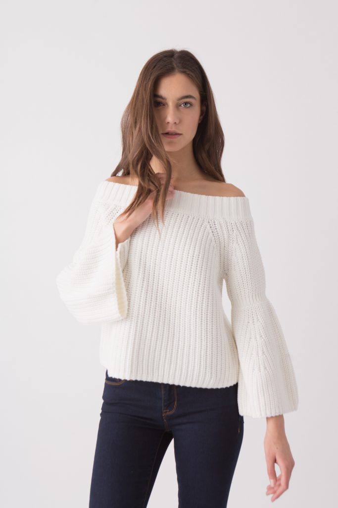 525 America Off the Shoulder Sweater
